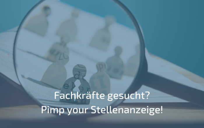 Pimp your Stellenanzeige